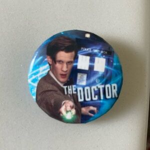 Hot Topic Doctor Who Button